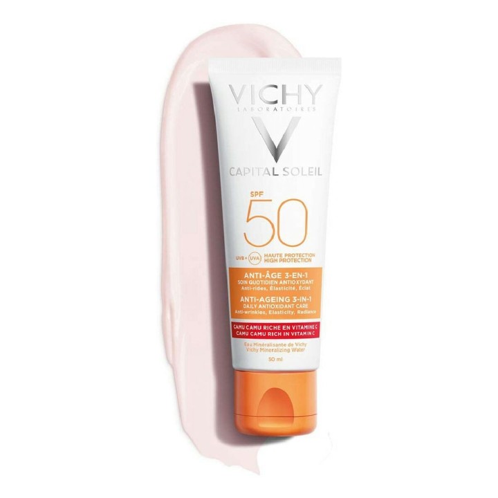 Crème anti-âge Capital Soleil Vichy VCH00115 antioxydante 3-en-1 50 ml