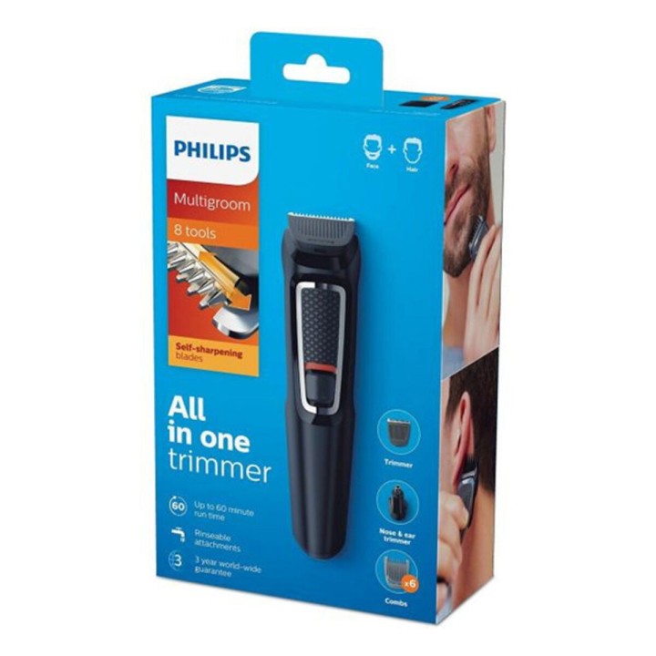 Cortapelos Philips MG3730/15 Negro