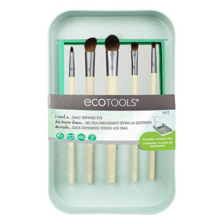 Sæt med Makeup Børster Daily Defined Ecotools 1627M (6 pcs) 6 Dele