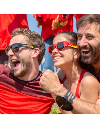 Roll-up solbriller Sunfold Spain Red