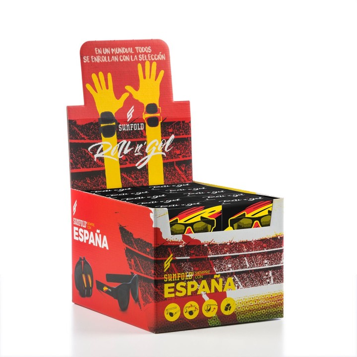 Roll-up solbriller Sunfold Spain Black