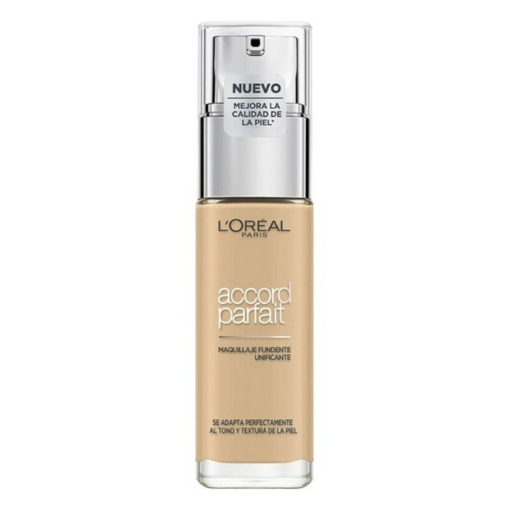 Flydende makeup foundation Accord Parfait L'Oreal Make Up (30 ml) (30 ml)