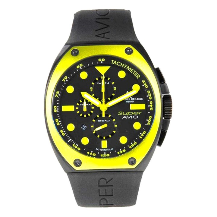 Orologio Uomo Montres de Luxe 09SA-BK-2003 (Ø 48 mm)