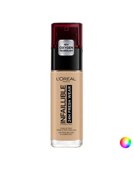 Base de Maquillaje Fluida Infaillible 24H L'Oreal Make Up (30 ml) (30 m) (30 ml)