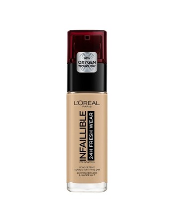 Fluid Makeup Basis Infaillible 24H L'Oreal Make Up (30 ml) (30 m) (30 ml)