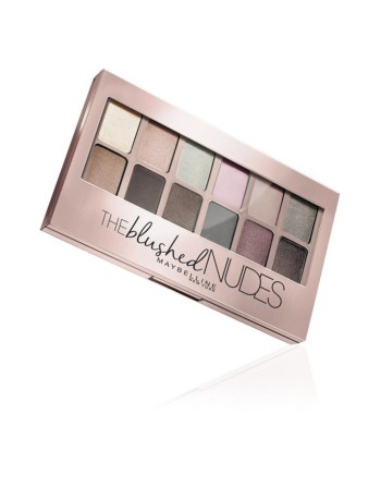 Palette d'ombres à paupières The Blushed Nudes Maybelline (9,6 g)