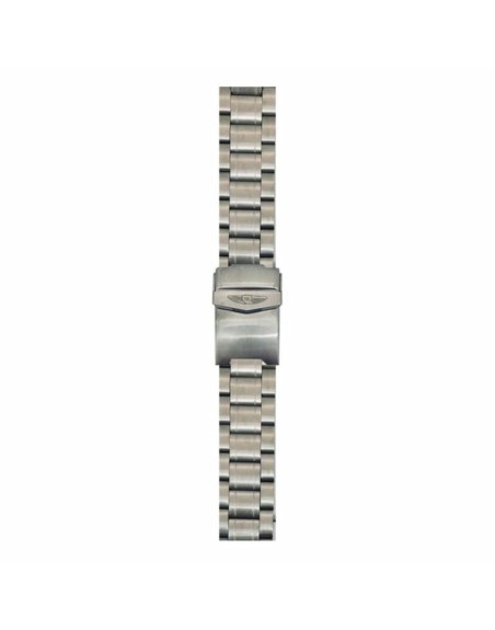 Watch Strap Bobroff BFS005 Silver