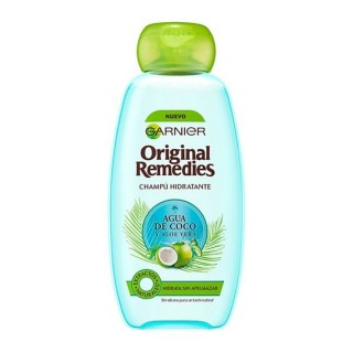 Champú Hidratante Original Remedies Agua Coco Y Aloe Garnier (300 ml)