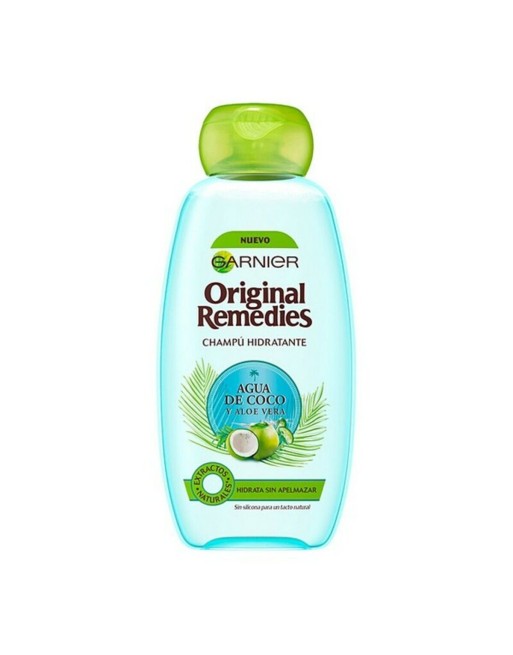 Shampoo Idratante Original Remedies Agua Coco Y Aloe Garnier (300 ml)
