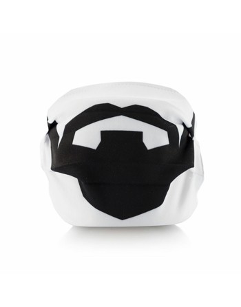 Hygienic Reusable Fabric Mask Beard Luanvi Size M Pack of 3 units