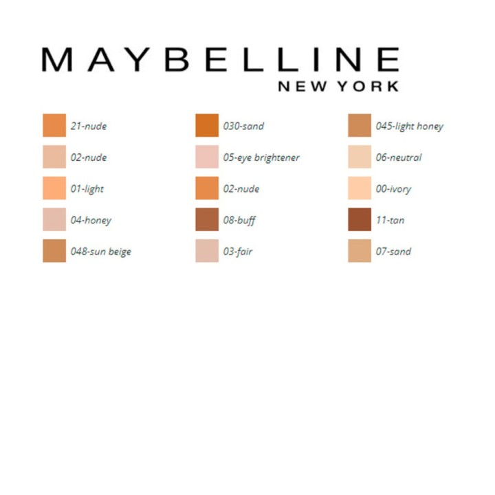 Dækcreme til Ansigtet Instante Anti Age Maybelline (6,8 ml)