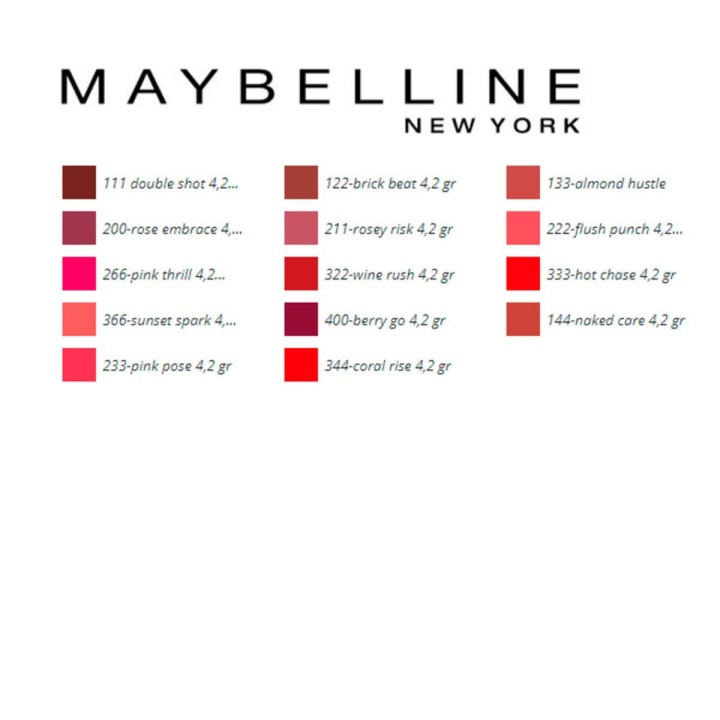 Læbestift Color Sensational Maybelline (4,2 g)