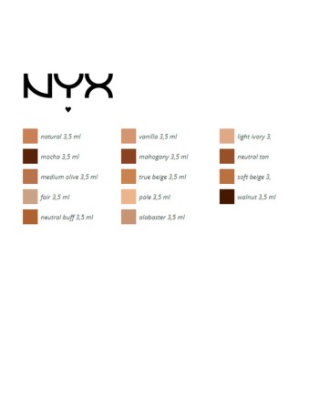 Corrector Facial Can't Stop Won't Stop NYX (3,5 ml)