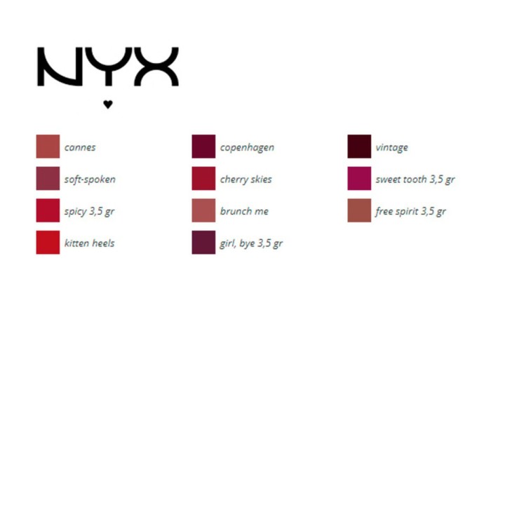 Læbeblyant Suede NYX (3,5 g) 3,5 g