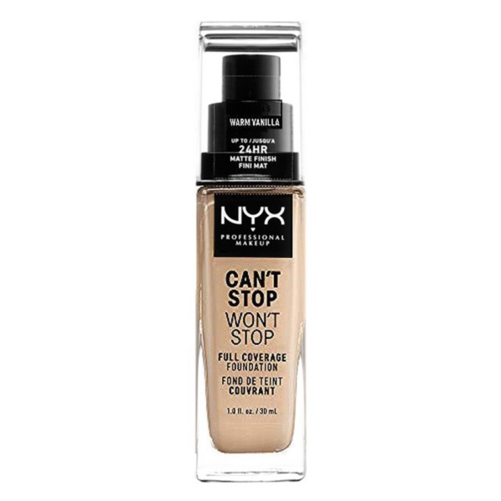 Flydende makeup foundation Can't Stop Won't Stop NYX (30 ml) (30 ml)
