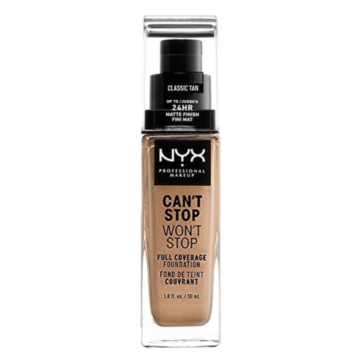 Flydende makeup foundation Can't Stop Won't Stop NYX (30 ml) (30 ml)