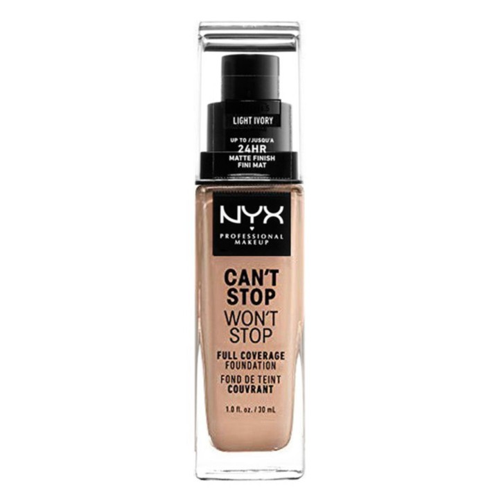 Flydende makeup foundation Can't Stop Won't Stop NYX (30 ml) (30 ml)