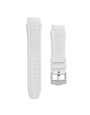 Watch Strap Bobroff BFSTB White
