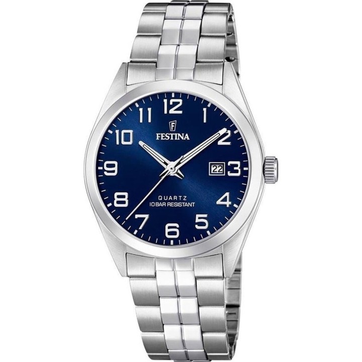 Herreur Festina F20437/3 Sølvfarvet (Ø 40 mm)
