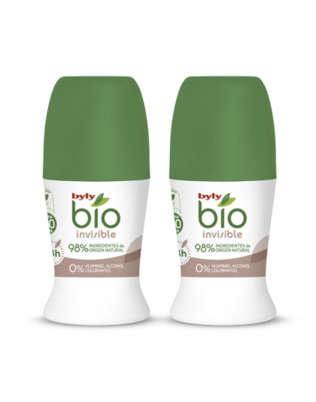 Deodorante Roll-on BIO NATURAL 0% INVISIBLE Byly (2 pcs)