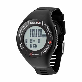 Orologio Uomo Sector CARDIO Nero (Ø 47 mm)