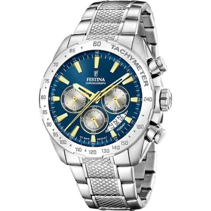 Herreur Festina F20668/5 Sølvfarvet