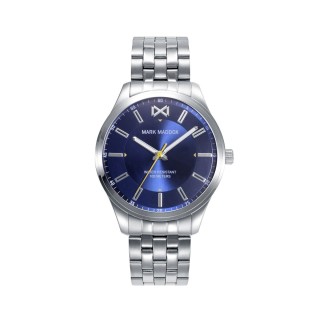 Orologio Uomo Mark Maddox HM0142-37 Argentato