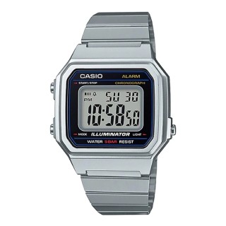 Unisex ur Casio B650WD-1AEF Sort Sølvfarvet (Ø 41 mm)