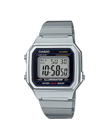 Unisex Watch Casio B650WD-1AEF Black Silver (Ø 41 mm)