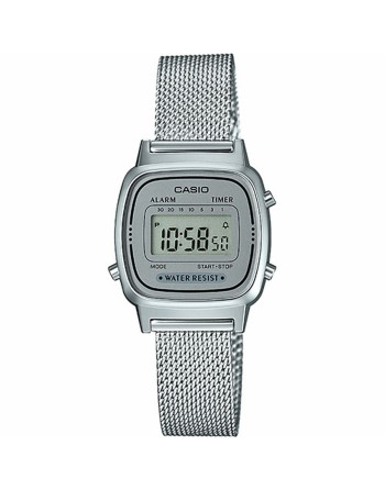 Montre Unisexe Casio LA670WEM-7EF Noir Argenté (Ø 25 mm)