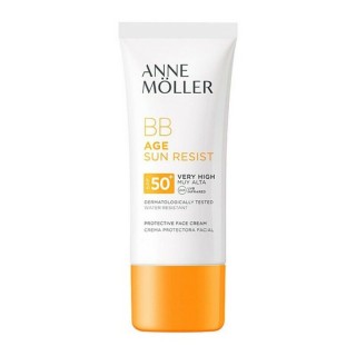 Crema Hidratante con Color Âge Sun Rerist BB Cream Anne Möller 90008C (50 ml) SPF	50+ Spf 50 50 ml