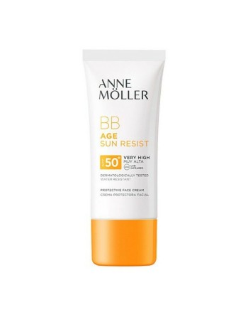 Crema Idratante con Colore Âge Sun Rerist BB Cream Anne Möller 90008C (50 ml) SPF	50+ Spf 50 50 ml
