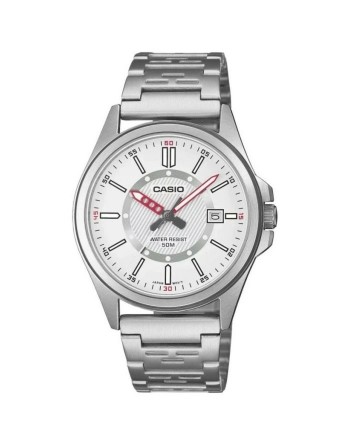 Herrenuhr Casio ENTICER GENT Silberfarben (Ø 40 mm)