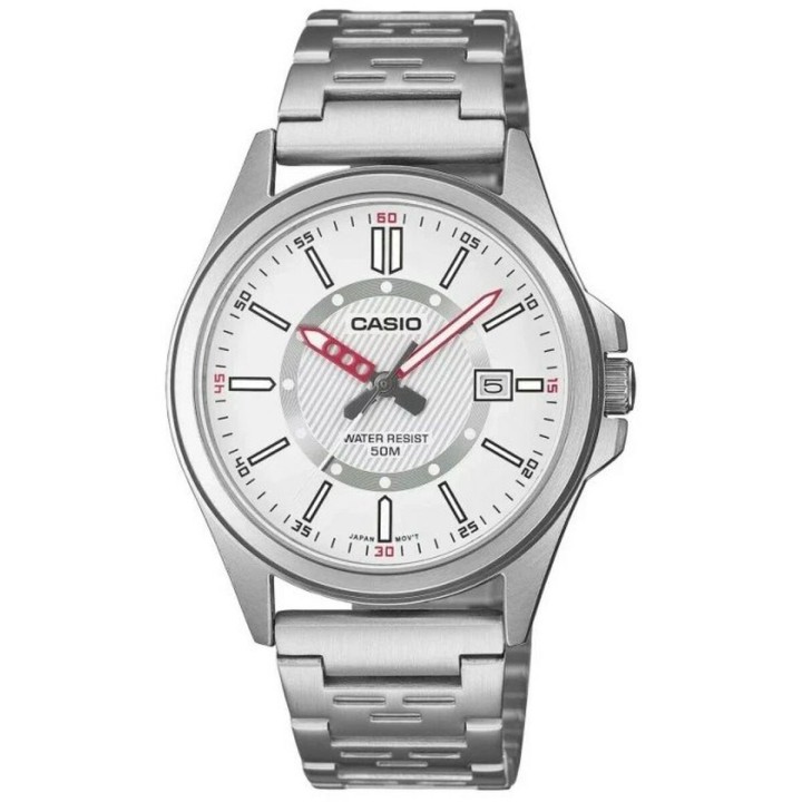 Herreur Casio ENTICER GENT Sølvfarvet (Ø 40 mm)