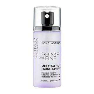 Prebase de Maquillaje Prime And Fine Fixing Spray Catrice Prime And Fine (50 ml) 50 ml