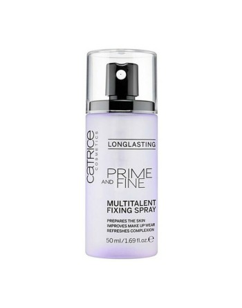 Prebase de Maquillaje Prime And Fine Fixing Spray Catrice Prime And Fine (50 ml) 50 ml