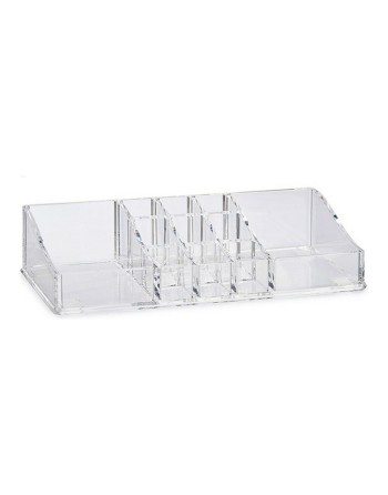 Organizer per trucchi Trasparente 9 x 4,5 x 22,7 cm