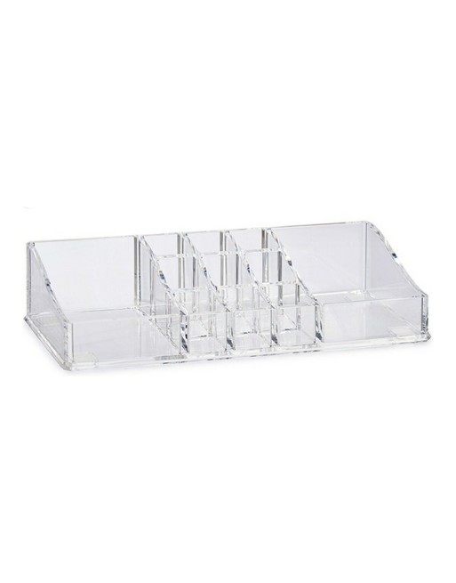Organizer per trucchi Trasparente 9 x 4,5 x 22,7 cm