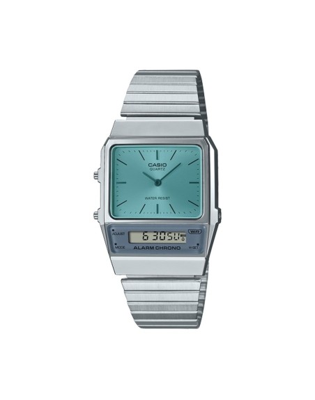 Unisex-Uhr Casio VINTAGE EDGY COLLECTION Silberfarben