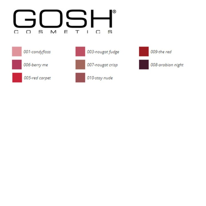Læbestift Liquid Matte Gosh Copenhagen (4 ml)