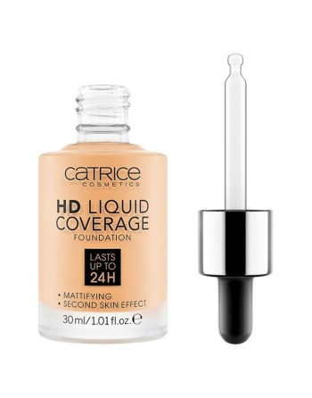 Base de Maquillaje Fluida Hd Liquid Coverage Foundation Catrice