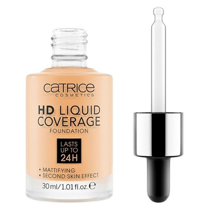 Flydende makeup foundation Hd Liquid Coverage Foundation Catrice