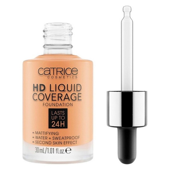 Flydende makeup foundation Hd Liquid Coverage Foundation Catrice