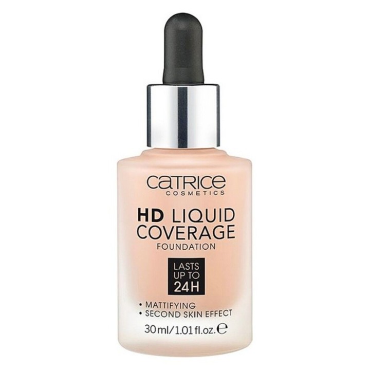 Flydende makeup foundation Hd Liquid Coverage Foundation Catrice