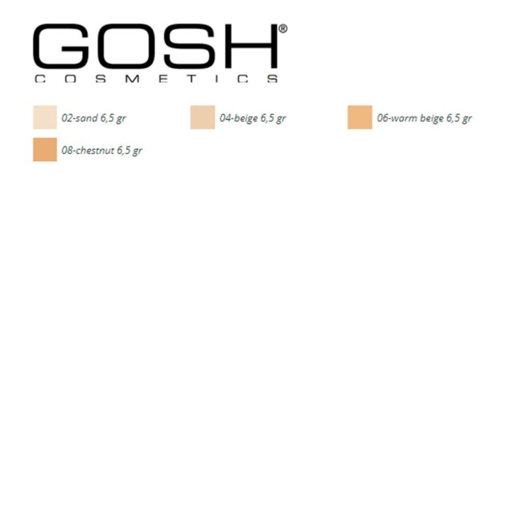 Kompakte pulvere All in One Gosh Copenhagen (6,5 g) 6,5 g