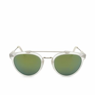 Unisex-Sonnenbrille Retrosuperfuture Giaguaro Cryst Mat Petrol Ø 51 mm grün