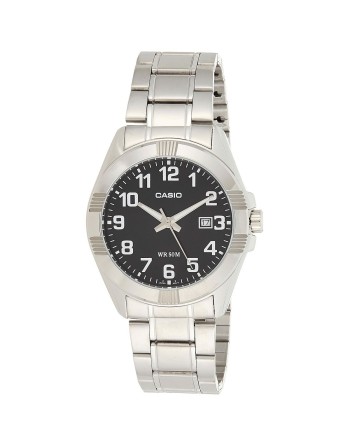 Herreur Casio COLLECTION Sort Sølvfarvet (Ø 43,5 mm)