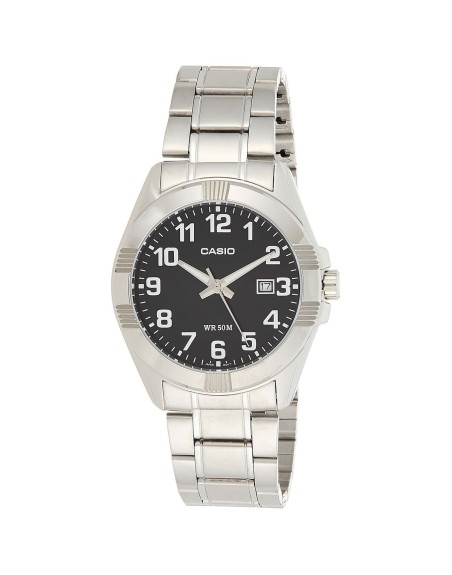 Herrenuhr Casio COLLECTION Schwarz Silberfarben (Ø 43,5 mm)