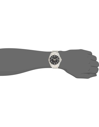 Herrenuhr Casio COLLECTION Schwarz Silberfarben (Ø 43,5 mm)