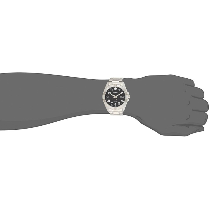 Orologio Uomo Casio COLLECTION Nero Argentato (Ø 43,5 mm)
